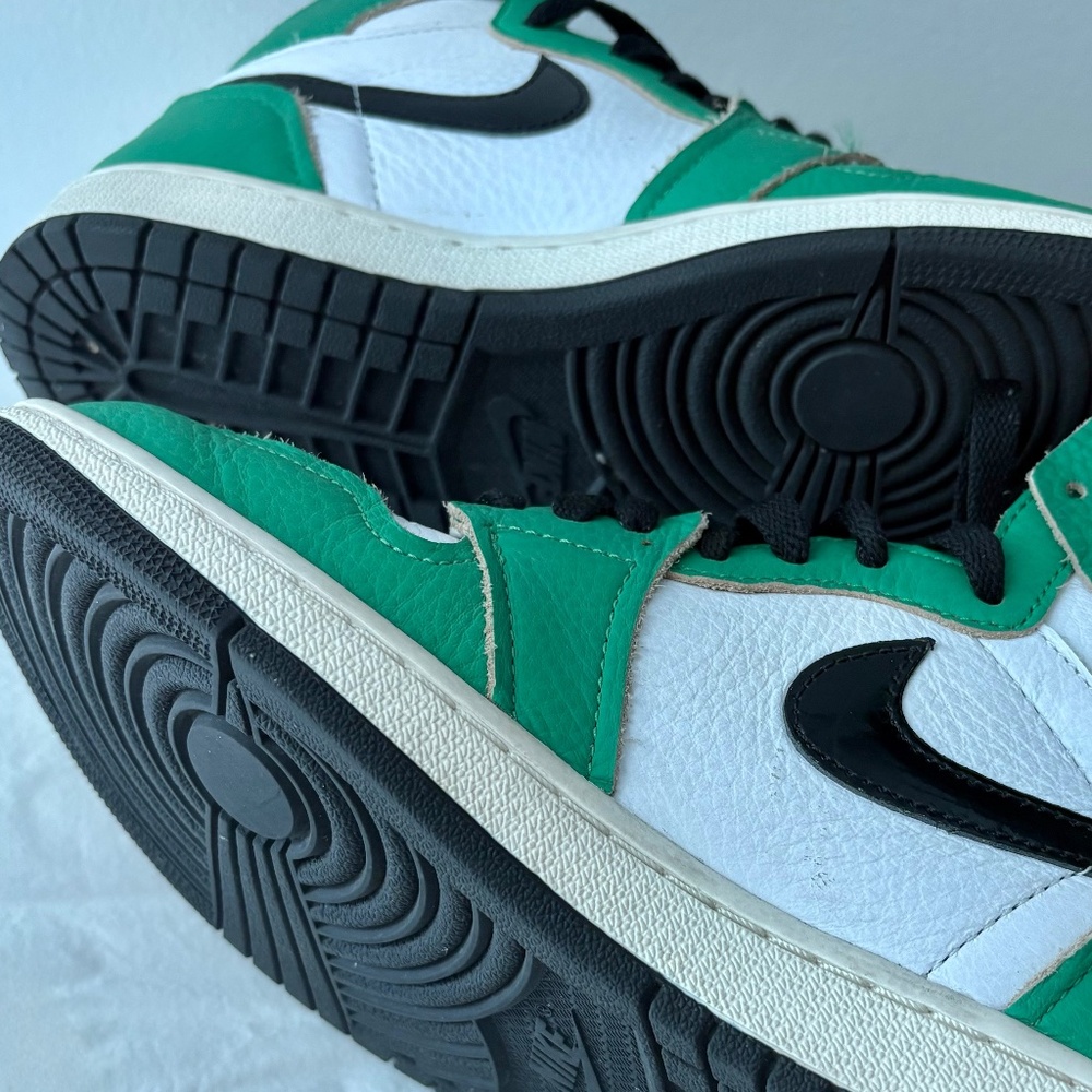Pre- owned Jordan Air jordan 1 Retro High OG "lucky Green" size 7.5 women